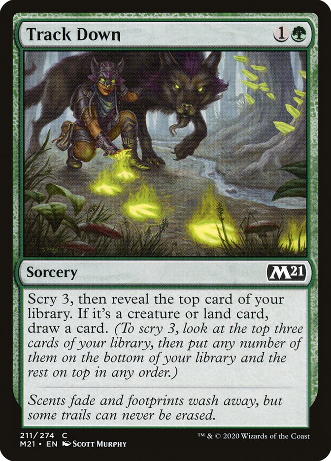 Track Down [Core Set 2021] Magic: The Gathering