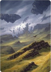 Plains 3 Art Card [Zendikar Rising Art Series] Magic: The Gathering