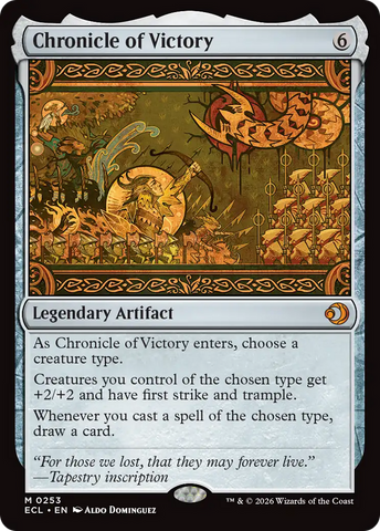 Chronicle of Victory [Lorwyn Eclipsed] Magic: The Gathering