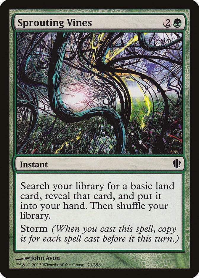 Sprouting Vines [Commander 2013] Magic: The Gathering