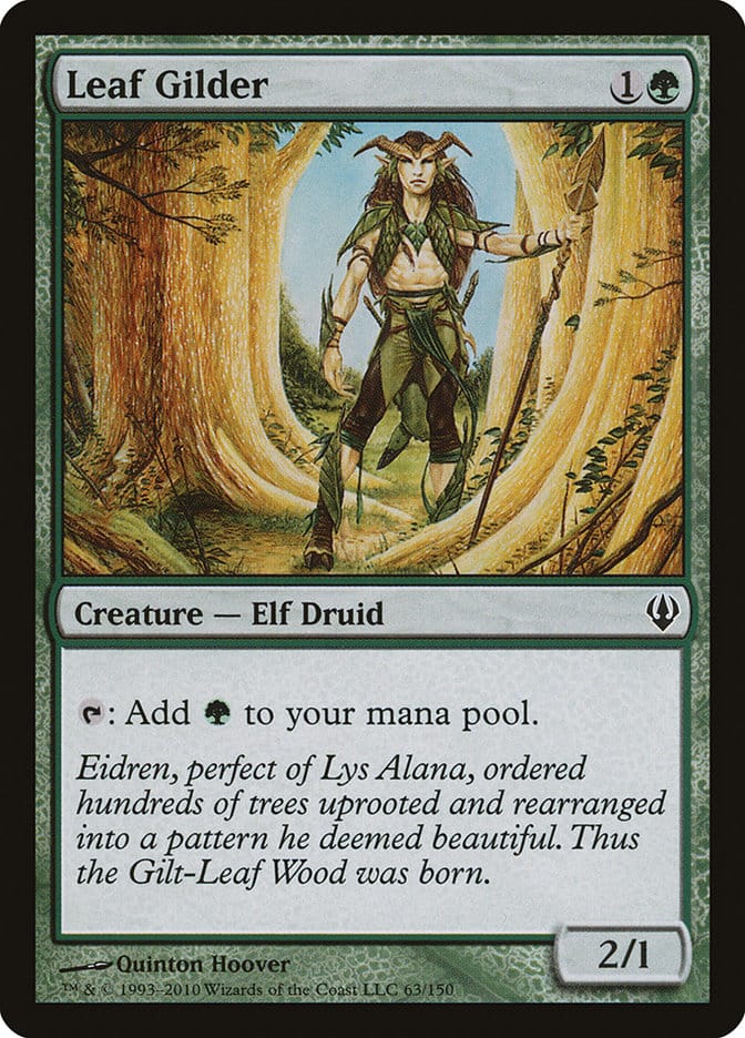 Leaf Gilder [Archenemy] Magic: The Gathering
