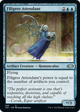 Filigree Attendant [Jumpstart 2022] Magic: The Gathering