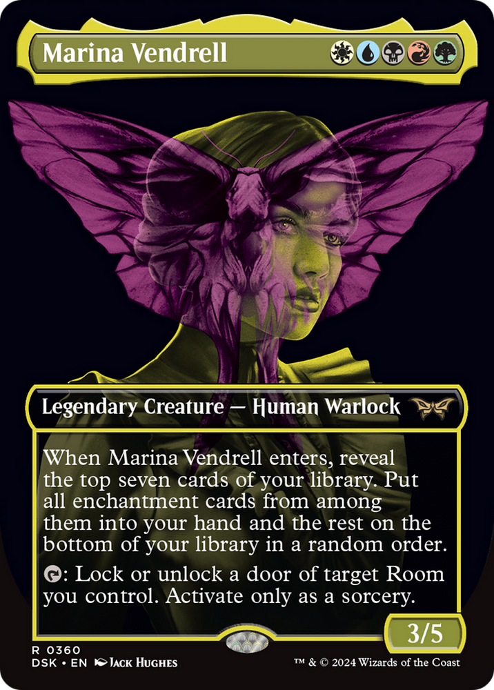 Marina Vendrell (Showcase) [Duskmourn: House of Horror] Magic: The Gathering