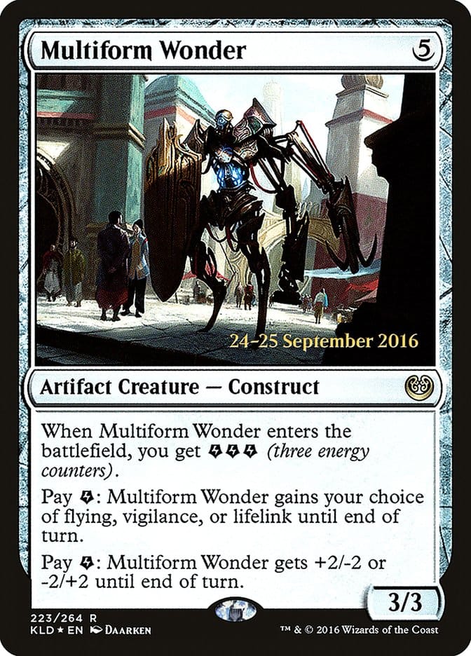 Multiform Wonder [Kaladesh Prerelease Promos] Magic: The Gathering