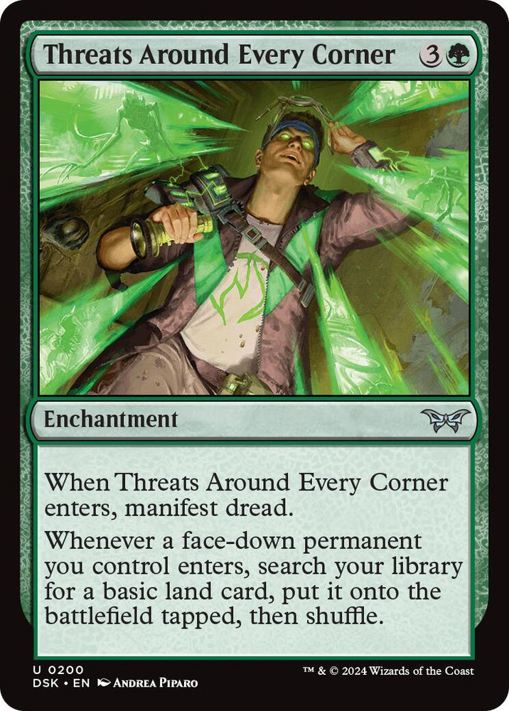 Threats Around Every Corner [Duskmourn: House of Horror] Magic: The Gathering