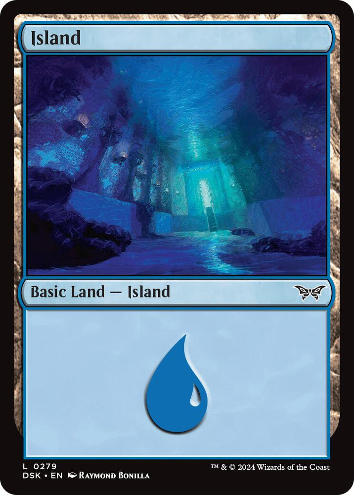 Island (0279) [Duskmourn: House of Horror] Magic: The Gathering