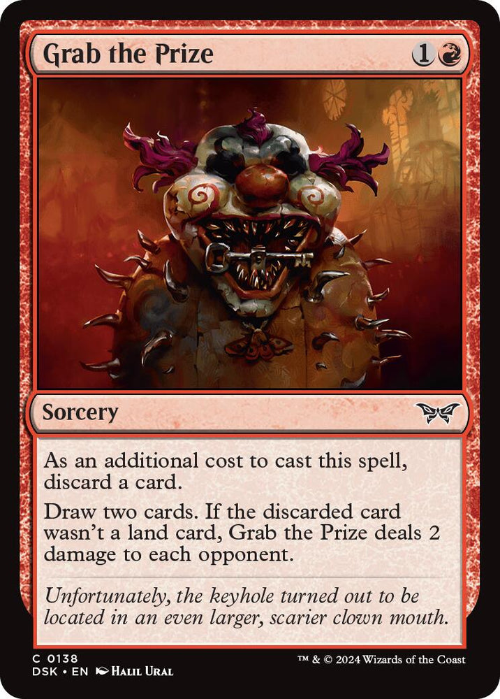 Grab the Prize [Duskmourn: House of Horror] Magic: The Gathering