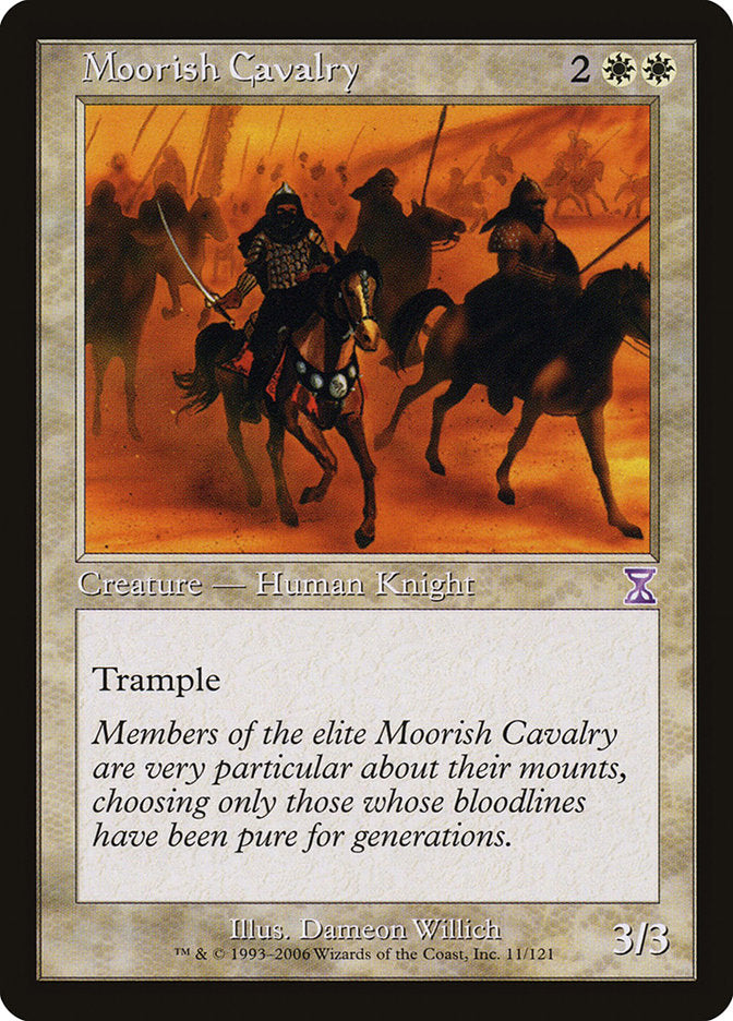 Moorish Cavalry [Time Spiral Timeshifted] Magic: The Gathering