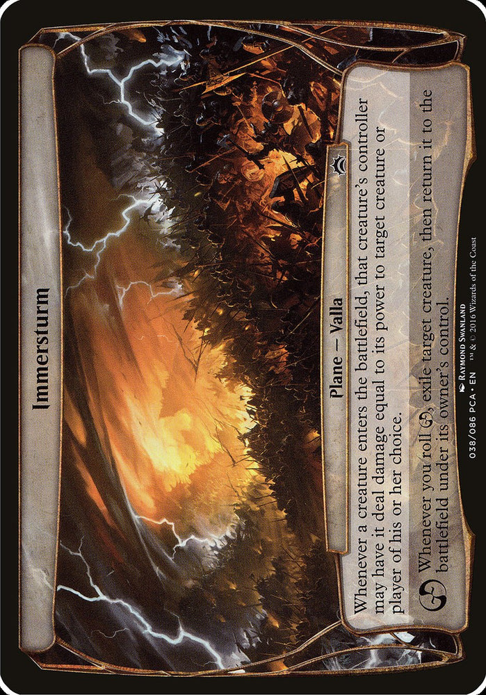 Immersturm (Planes) [Planechase Anthology Planes] Magic: The Gathering