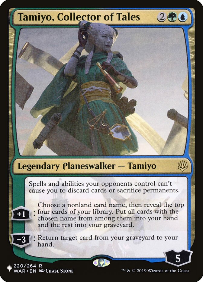 Tamiyo, Collector of Tales [The List] Magic: The Gathering