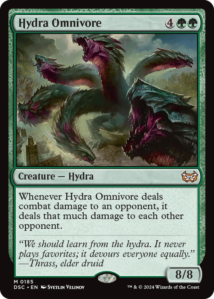 Hydra Omnivore [Duskmourn: House of Horror Commander] Magic: The Gathering