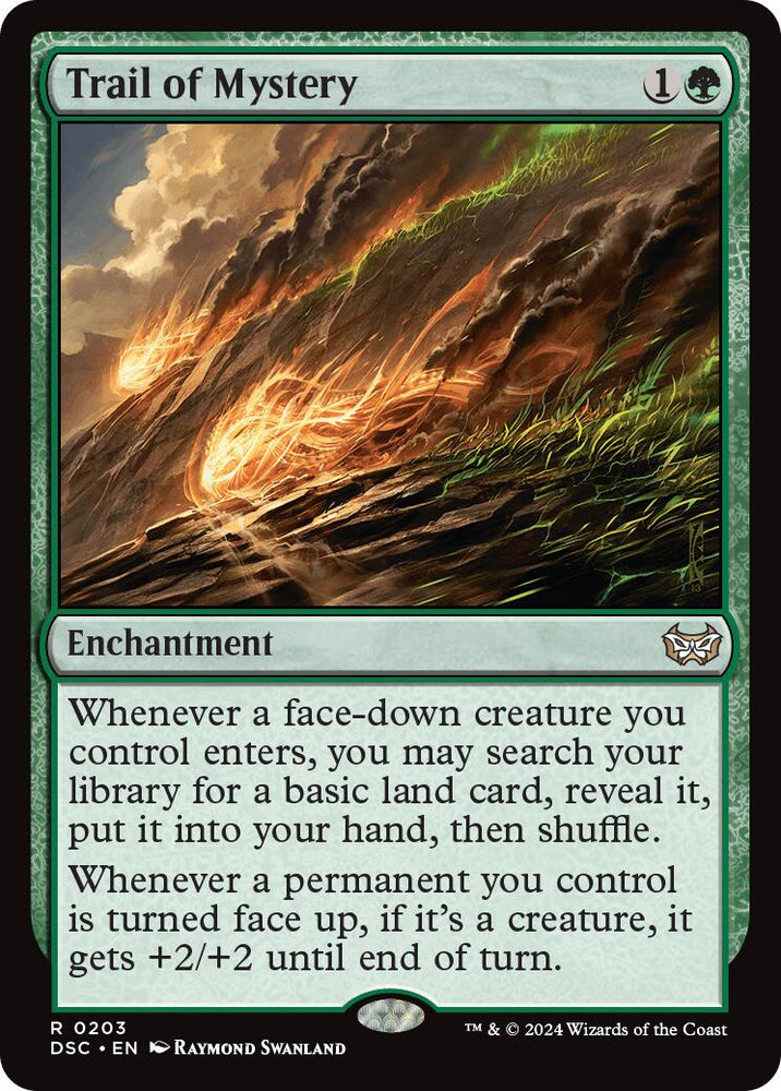 Trail of Mystery [Duskmourn: House of Horror Commander] Magic: The Gathering