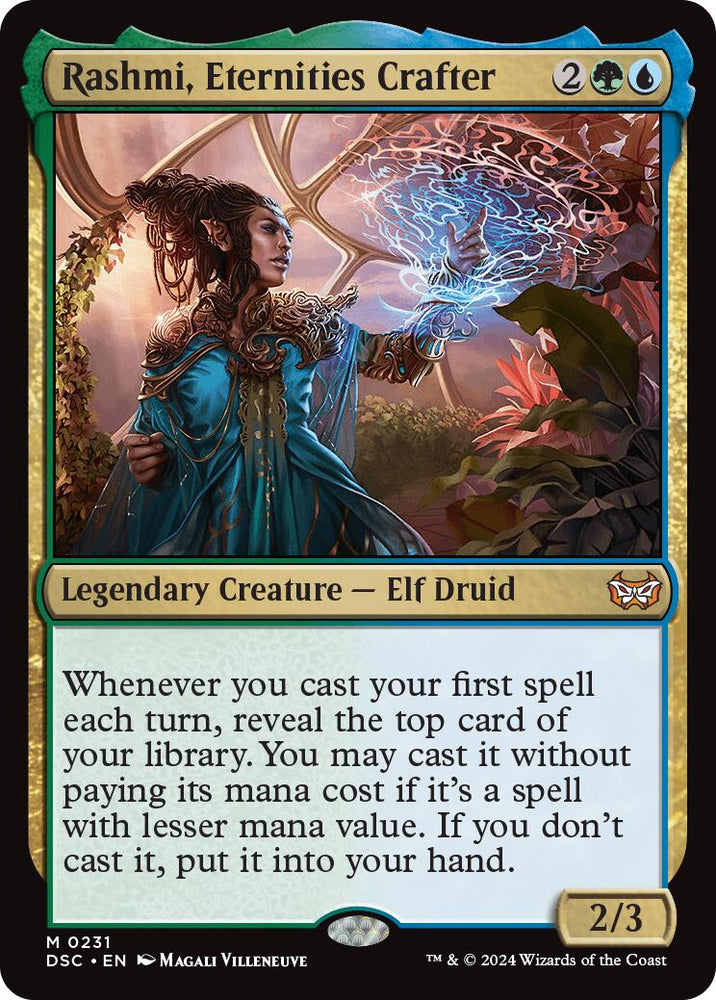 Rashmi, Eternities Crafter [Duskmourn: House of Horror Commander] Magic: The Gathering
