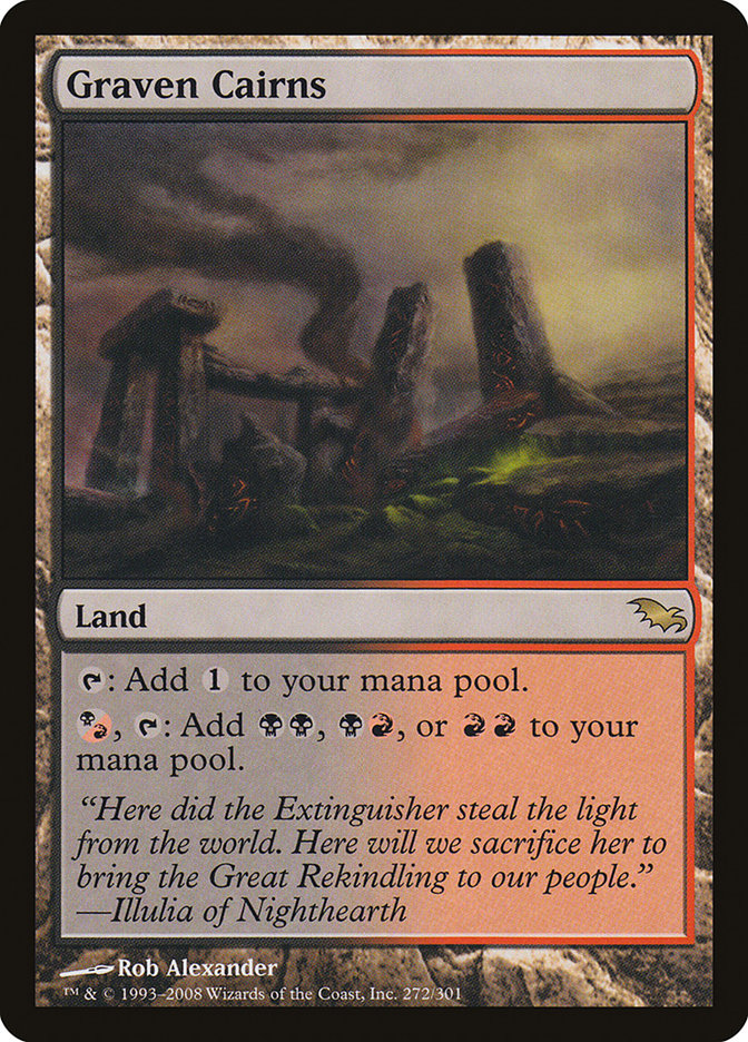 Graven Cairns [Shadowmoor] Magic: The Gathering