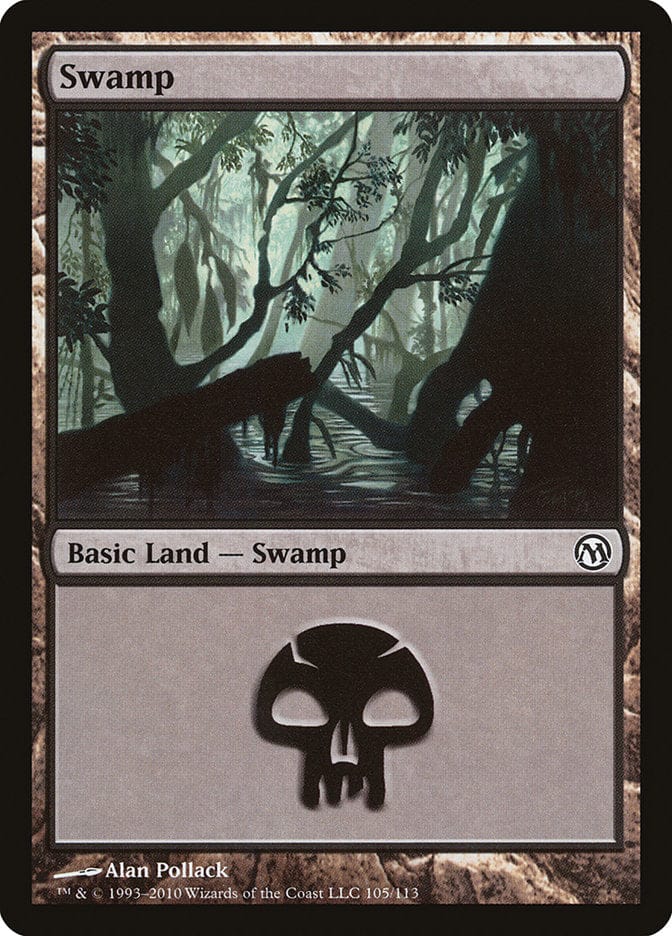 Swamp (105) [Duels of the Planeswalkers] Magic: The Gathering