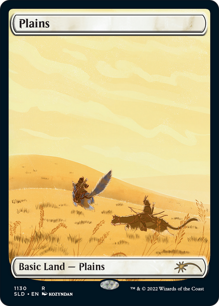 Plains (1130) (Full-Art) [Secret Lair Drop Series] Magic: The Gathering