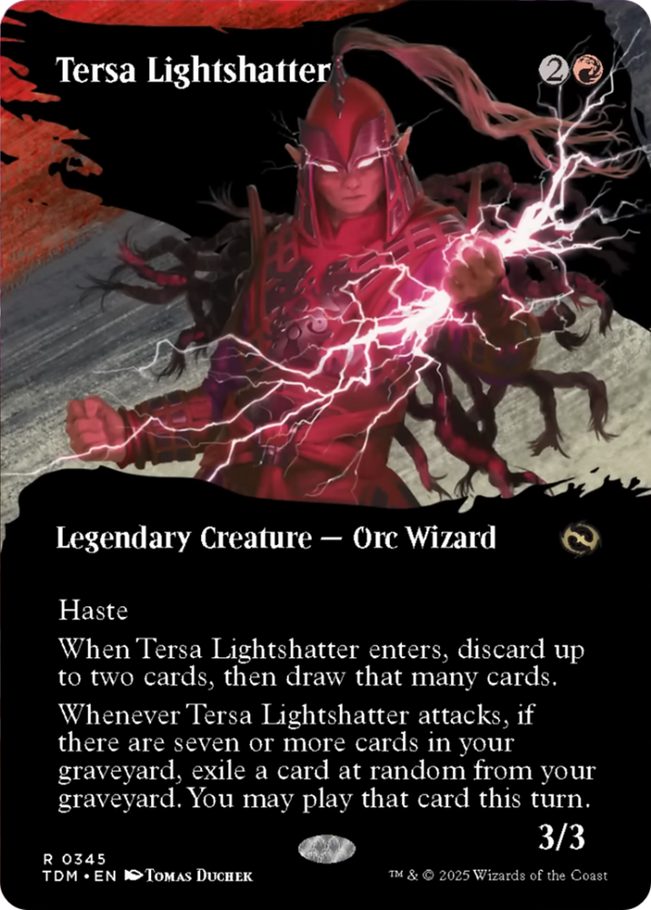 Tersa Lightshatter (Borderless) [Tarkir: Dragonstorm] Magic: The Gathering
