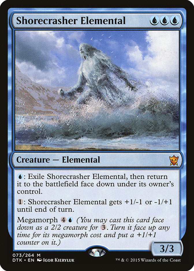 Shorecrasher Elemental [Dragons of Tarkir] Magic: The Gathering