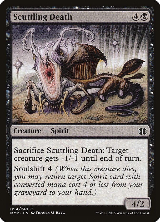 Scuttling Death [Modern Masters 2015] Magic: The Gathering