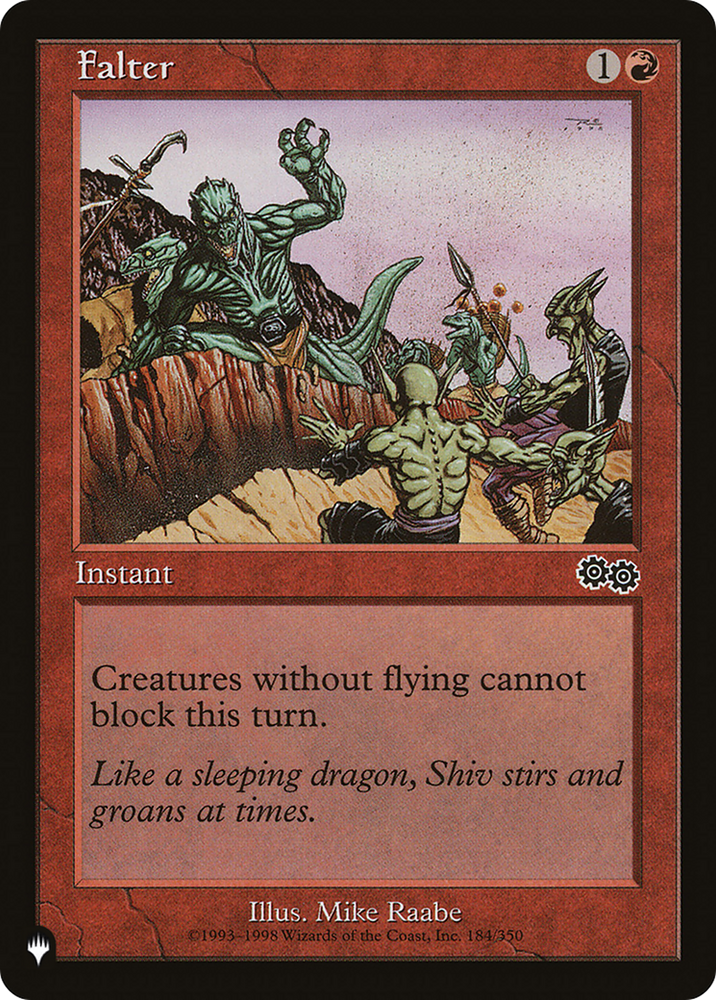 Falter [The List] Magic: The Gathering