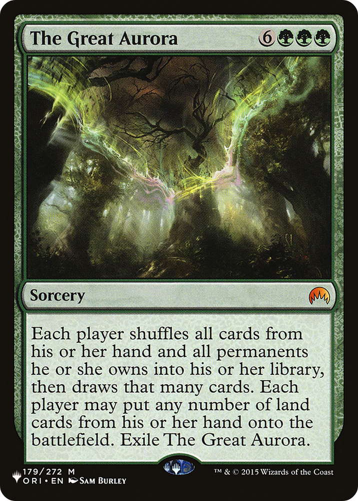 The Great Aurora [The List] Magic: The Gathering