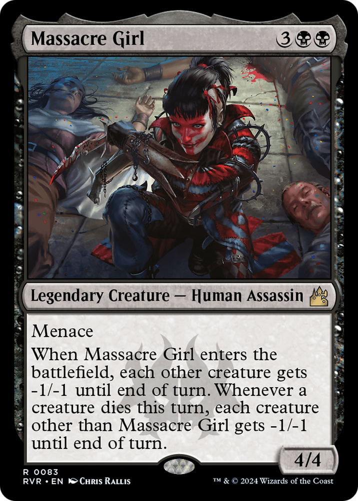 Massacre Girl [Ravnica Remastered] Magic: The Gathering