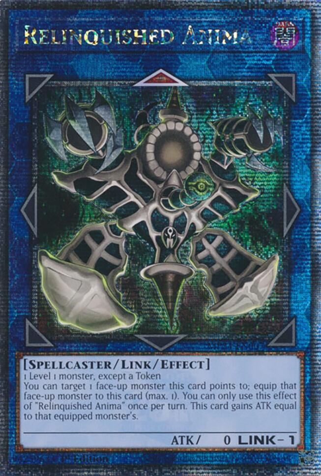 Relinquished Anima [MP24-EN007] Quarter Century Secret Rare - Yugioh Cards For Your TCG Needs!