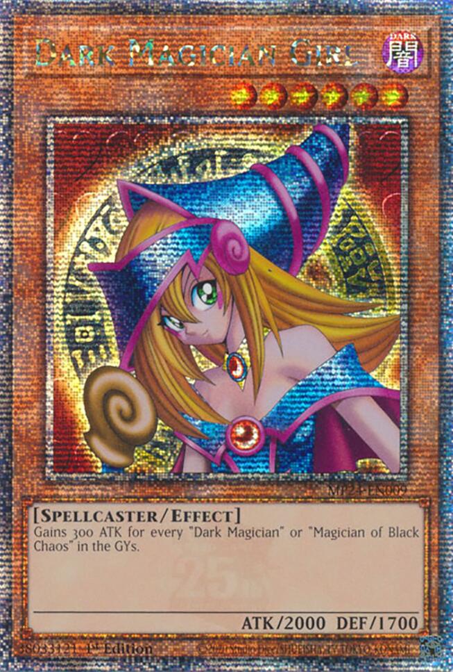 Dark Magician Girl [MP24-EN009] Quarter Century Secret Rare - Yugioh Cards For Your TCG Needs!