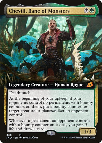Chevill, Bane of Monsters (Extended Art) [Ikoria: Lair of Behemoths] Magic: The Gathering
