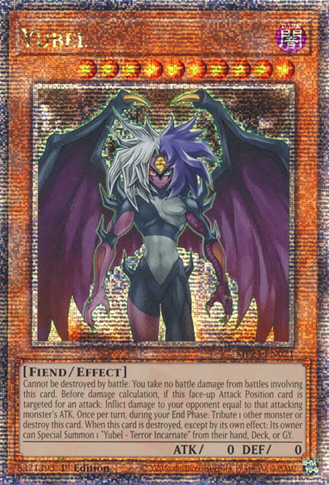 Yubel [MP24-EN021] Quarter Century Secret Rare - Yugioh Cards For Your TCG Needs!