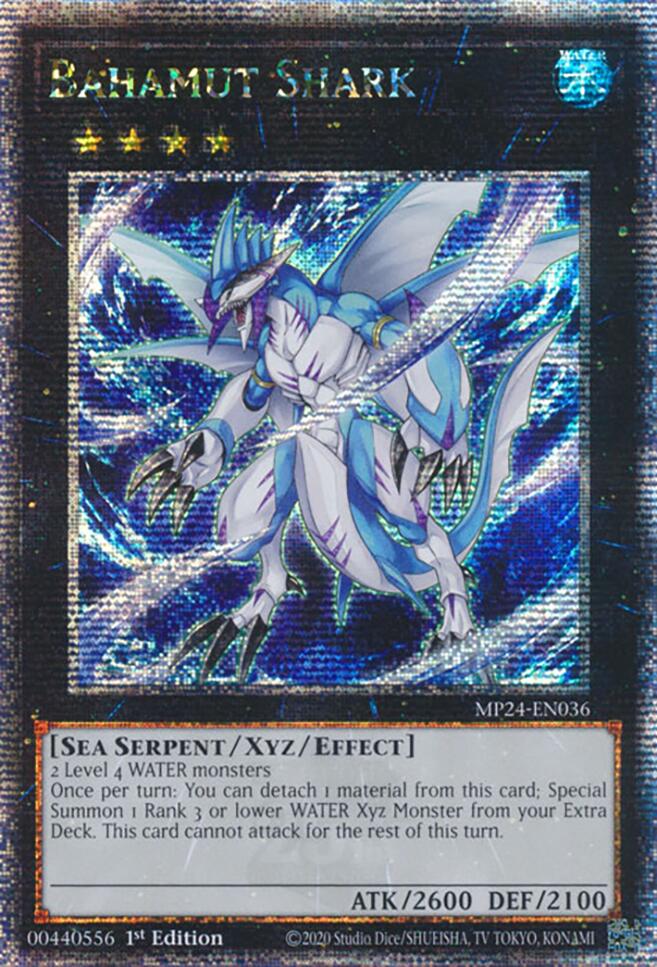 Bahamut Shark [MP24-EN036] Quarter Century Secret Rare - Yugioh Cards For Your TCG Needs!
