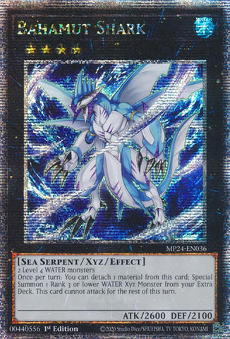 Bahamut Shark [MP24-EN036] Quarter Century Secret Rare - Yugioh Cards For Your TCG Needs!
