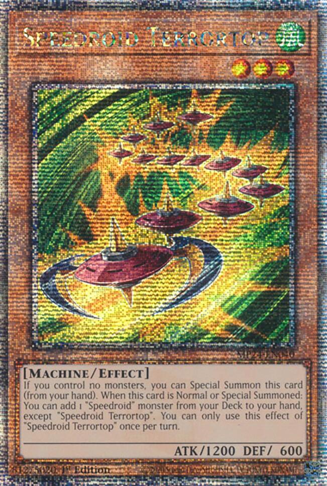Speedroid Terrortop [MP24-EN040] Quarter Century Secret Rare - Yugioh Cards For Your TCG Needs!