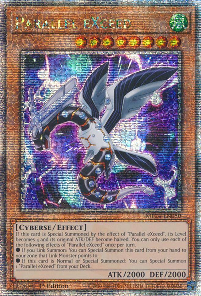 Parallel eXceed [MP24-EN050] Quarter Century Secret Rare - Yugioh Cards For Your TCG Needs!