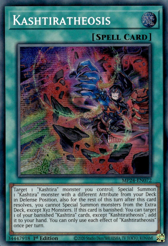 Kashtiratheosis [MP24-EN072] Prismatic Secret Rare - Yugioh Cards For Your TCG Needs!