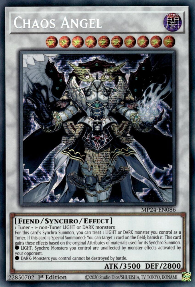 Chaos Angel [MP24-EN086] Prismatic Secret Rare - Yugioh Cards For Your TCG Needs!