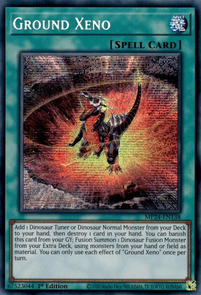 Ground Xeno [MP24-EN138] Prismatic Secret Rare - Yugioh Cards For Your TCG Needs!