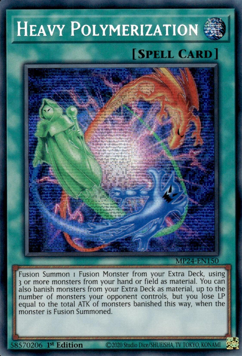 yugioh spell cards that let you special summon Heavy Polymerization [MP24-EN150] Prismatic Secret Rare