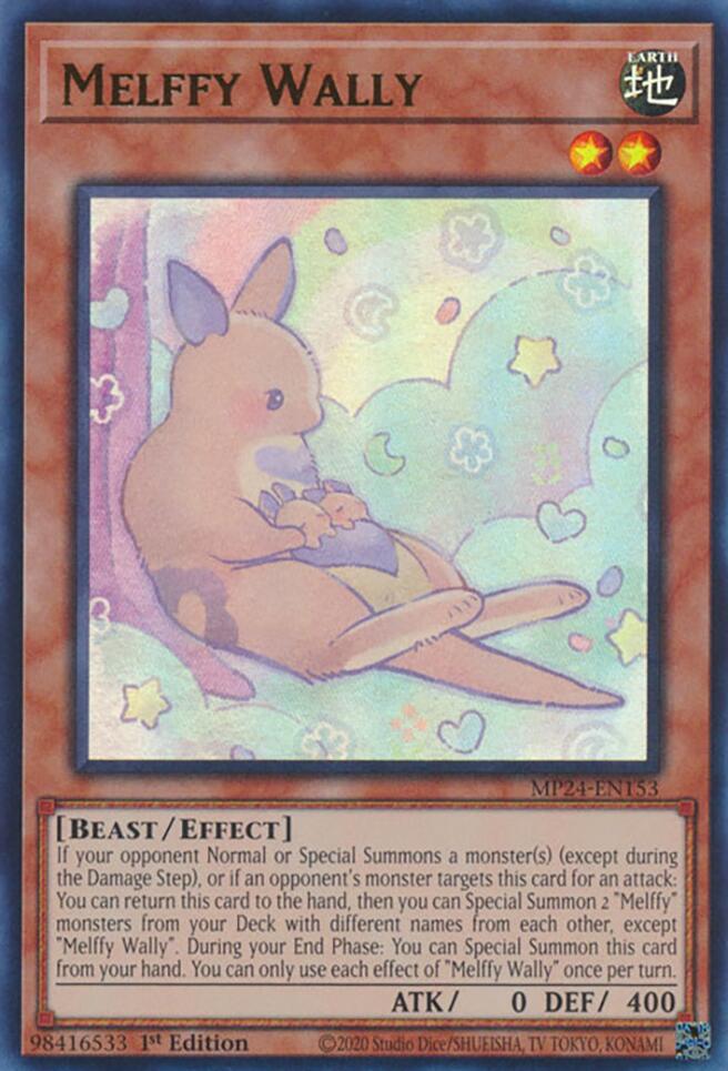 Melffy Wally [MP24-EN153] Ultra Rare - Yugioh Cards For Your TCG Needs!
