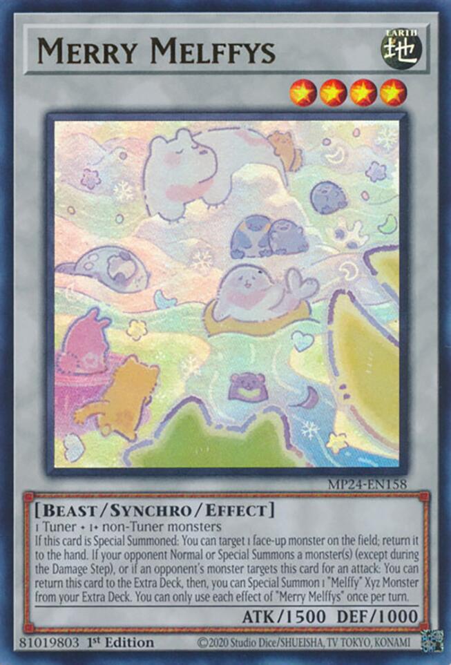 Merry Melffys [MP24-EN158] Ultra Rare - Yugioh Cards For Your TCG Needs!