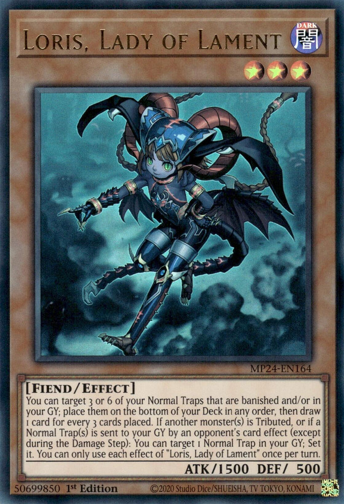 Loris, Lady of Lament [MP24-EN164] Ultra Rare - Yugioh Cards For Your TCG Needs!