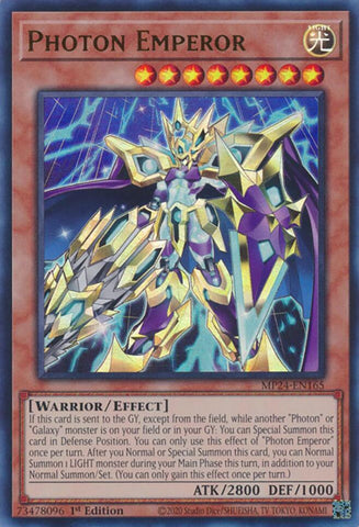 Photon Emperor [MP24-EN165] Ultra Rare - Yugioh Cards For Your TCG Needs!