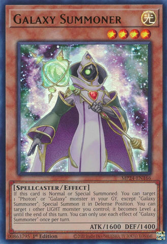 Galaxy Summoner [MP24-EN166] Ultra Rare - Yugioh Cards For Your TCG Needs!