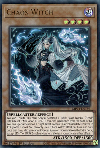 Chaos Witch [MP24-EN169] Ultra Rare - Yugioh Cards For Your TCG Needs!
