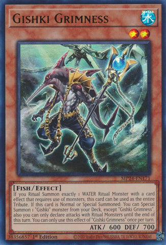 Gishki Grimness [MP24-EN171] Ultra Rare - Yugioh Cards For Your TCG Needs!