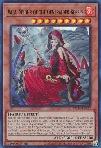 Vala, Seidhr of the Generaider Bosses [MP24-EN172] Ultra Rare - Yugioh Cards For Your TCG Needs!