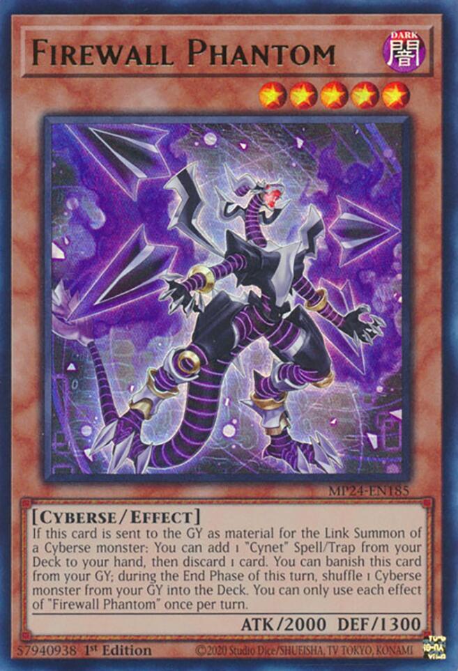 Firewall Phantom [MP24-EN185] Ultra Rare - Yugioh Cards For Your TCG Needs!