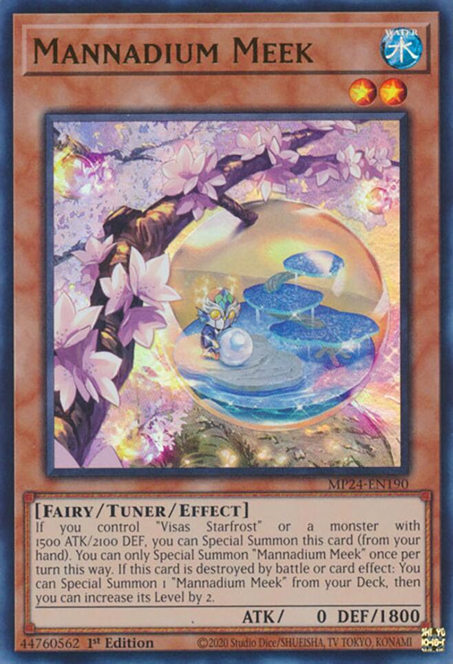 Mannadium Meek [MP24-EN190] Ultra Rare - Yugioh Cards For Your TCG Needs!