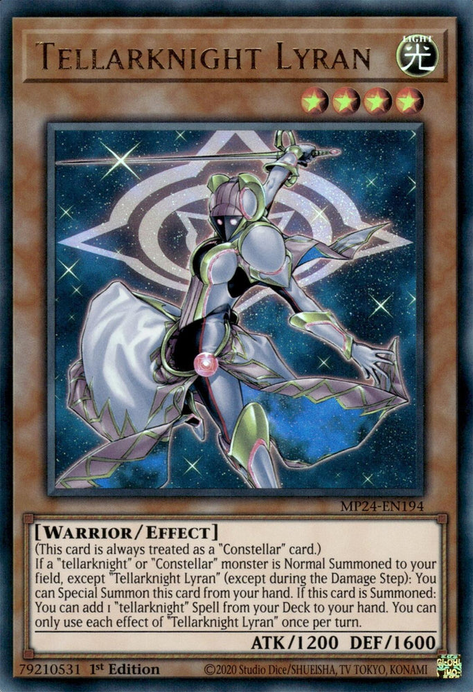 Tellarknight Lyran [MP24-EN194] Ultra Rare - Yugioh Cards For Your TCG Needs!