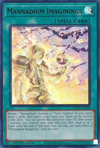 Mannadium Imaginings [MP24-EN196] Ultra Rare - Yugioh Cards For Your TCG Needs!